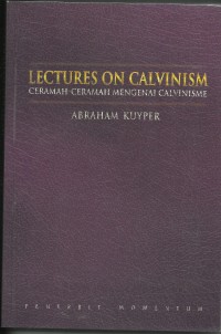 Image of Ceramah - Ceramah Mengenai Calvinisme ( Lectures On Calvinism )