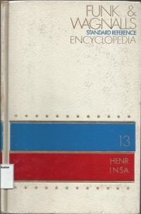 Image of Funk & Wagnalls Standard Reference Encyclopedia Vol.13 : Henry The Lion - Insanity