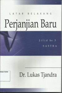 Image of Latar Belakang Perjanjian Baru jilid 3