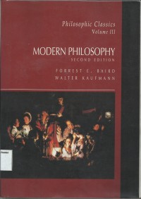 Image of Modern Philosophy Second Edition