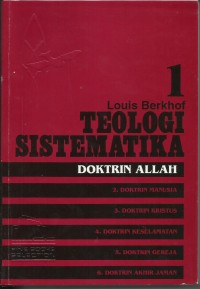 Image of Teologi Sistematika 1 : Doktrin Allah