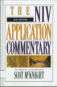Image of The Niv Application Commentary : Galatians