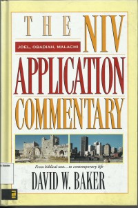 Image of The Niv Application Commentary : Joel , Obadiah , Malachi