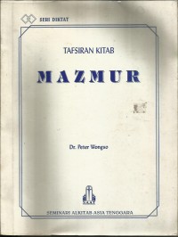 Image of Tafsiran kitab Mazmur