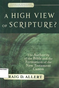 Image of A High View Of Scripture