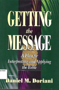 Image of Getting The Message