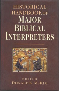 Image of Historical Handbook Of Major Biblical Interpreters