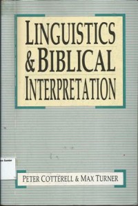 Image of Linguistics & Biblical Interpretation