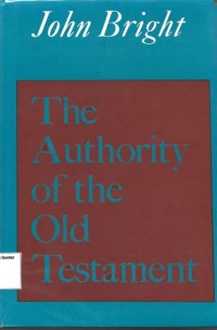 Image of The Authority of The Old Testament